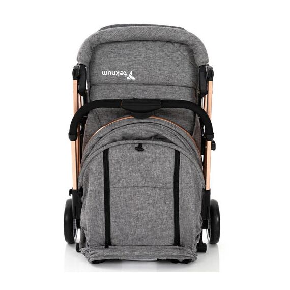 Teknum Explorer Travel Stroller Lightweight Cabin Friendly 6–36 Months Up To 15Kg, Color: Melange Grey, 14 image