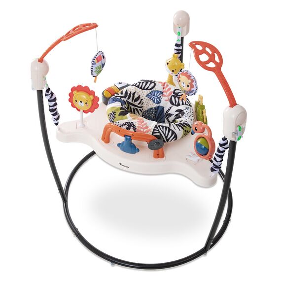 Teknum Baby Activity Jumper With Music And 9 Toys 4 Months+ Up To 11.3Kg, Color: Blue, 2 image