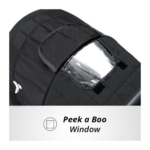 Teknum Look At Me Reversible Baby Stroller 0–36 Months Up To 15Kg, Color: Black, 5 image