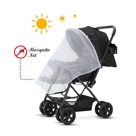 Teknum Look At Me Reversible Baby Stroller 0–36 Months Up To 15Kg, Color: Black, 6 image