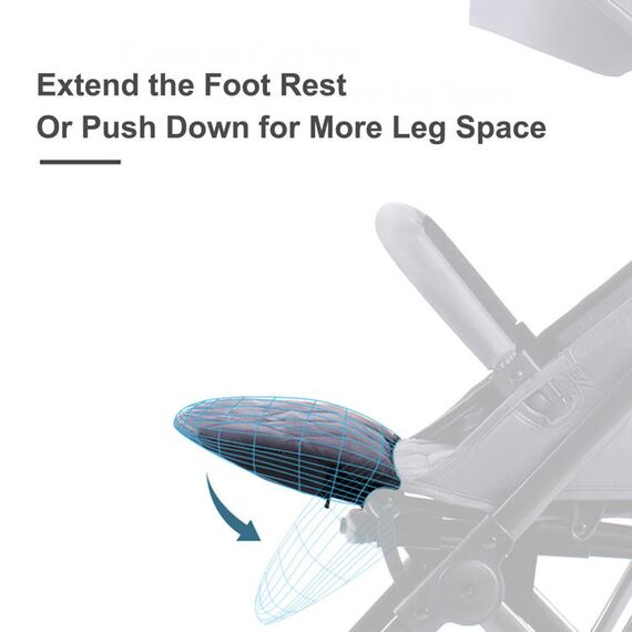 Teknum Travel Cabin Baby Stroller With Coffee Cup Holder 0–48 Months Up To 22Kg, Color: Black, 13 image