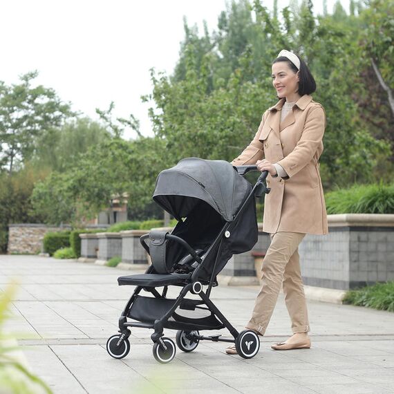 Teknum Travel Cabin Baby Stroller With Coffee Cup Holder 0–48 Months Up To 22Kg, Color: Grey, 15 image