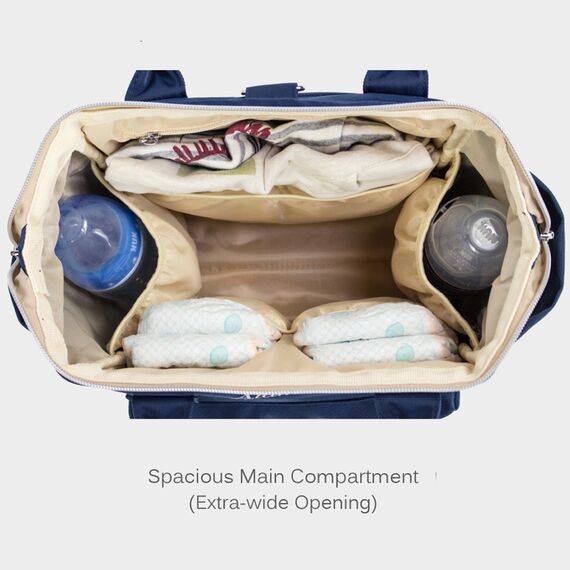 Teknum Eco Lite Stroller & Alameda Ace Diaper Bag Combo Yellow Wave 6–36 Months Up To 15Kg, 11 image