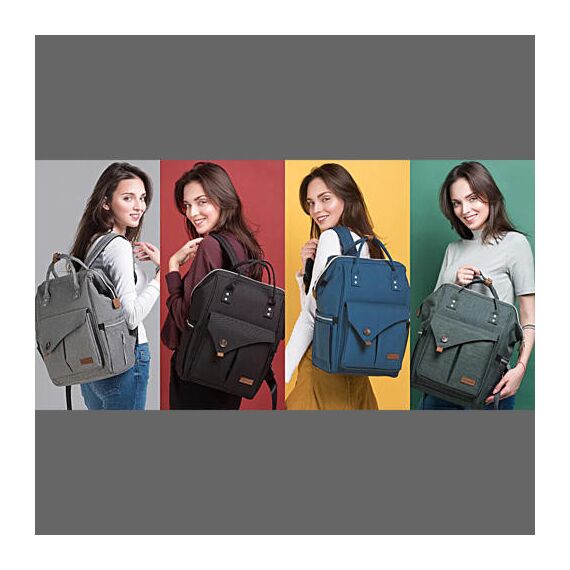 Teknum Reversible Look At Me Stroller Combo With Diaper Bag Hooks & Changing Pad 6–36 Months Up To 15Kg, Color: Black, 15 image