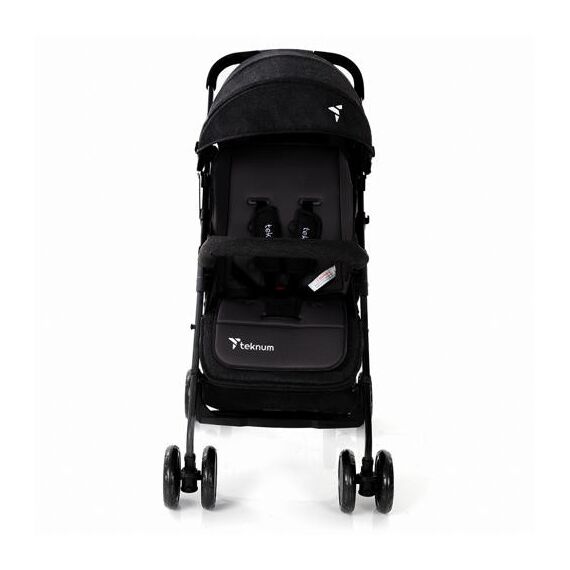 Teknum Trip Plus Stroller With Diaper Bag Combo 6–36 Months Up To 15Kg, Color: Black, 2 image