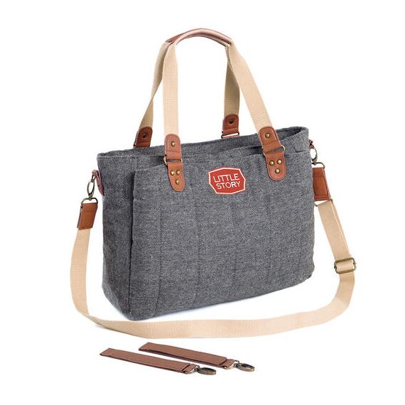 Teknum Trip Plus Stroller With Diaper Bag Combo 6–36 Months Up To 15Kg, Color: Grey, 3 image