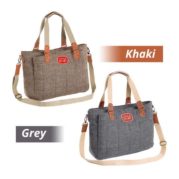 Teknum Trip Plus Stroller With Diaper Bag Combo 6–36 Months Up To 15Kg, Color: Grey, 8 image