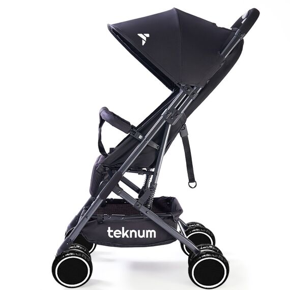 Teknum Yoga Lite Stroller With Diaper Bag Combo Black 6–36 Months Up To 15Kg, Color: Black, 2 image