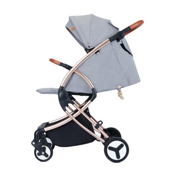 Teknum A1 Green Stroller With Sunveno Grey Diaper Bag 0–4 Years Up To 20Kg, Color: Grey, 4 image