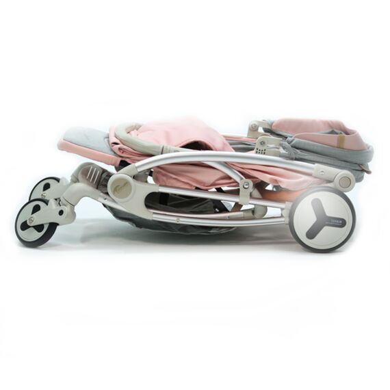 Teknum A1 Green Stroller With Sunveno Grey Diaper Bag 0–4 Years Up To 20Kg, Color: Rose, 7 image