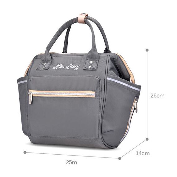 Teknum Pack And Go Foldable Car Seat With Ace Ivory Diaper Bag 9 Months–12 Years 9–36Kg, Color: Grey, 13 image