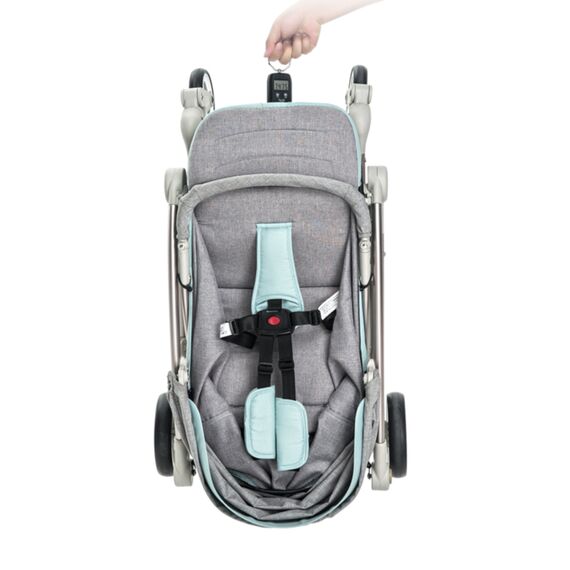 Teknum A1 Green Stroller With Sunveno Grey Diaper Bag 0–4 Years Up To 20Kg, Color: Green, 12 image