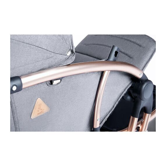 Teknum A1 Green Stroller With Sunveno Grey Diaper Bag 0–4 Years Up To 20Kg, Color: Grey, 5 image