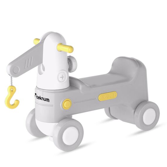 Teknum 2In1 Rock Ride On Grey Rocking Horse & Slide 18–72 Months Up To 50Kg, 12 image