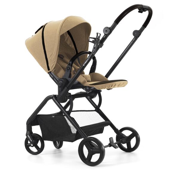 Teknum Stroll-1 Travel System With Reversible Stroller And Compacto Baby Car Seat Black 0–4 Years Up To 22Kg, Color: Khaki, 10 image