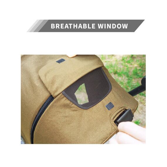 Teknum Stroll-1 Travel System With Reversible Stroller And Compacto Baby Car Seat Black 0–4 Years Up To 22Kg, Color: Khaki, 14 image