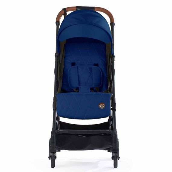 Teknum Travel Lite Stroller Navy Blue With Sunveno Diaper Bag And Hooks 0–4 Years 4.9Kg Cabin Friendly, Color: Navy Blue, 7 image