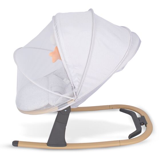 Teknum 3-Stage Baby Bouncer Recliner Seat With Mosquito Net 0-6 Months, 6 image