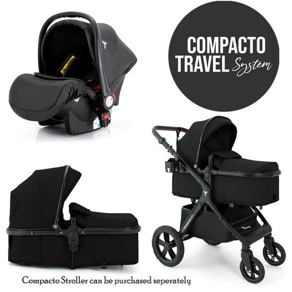 Teknum Compacto Baby Car Seat Black 0–36 Months Up To 15Kg Ece R44 Certified, 4 image