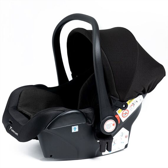 Teknum Travel Car Seat Black 0–15 Months Up To 13Kg Ece R44 Certified, 2 image