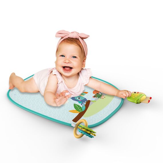 Teknum Baby Portable Dining Feeding Chair & Recliner Activity Chair Green 6–36 Months Up To 18Kg, 3 image