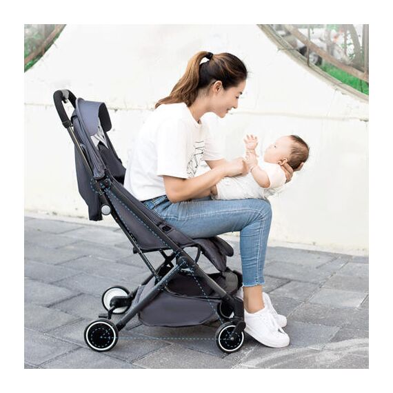 Teknum Travel Lite Stroller Sld Cabin Fold 0–4 Years Up To 22Kg, Color: Grey, 19 image