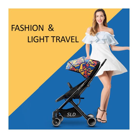 Teknum Travel Lite Stroller Sld Cabin Fold 0–4 Years Up To 22Kg, Color: Multicolor, 7 image