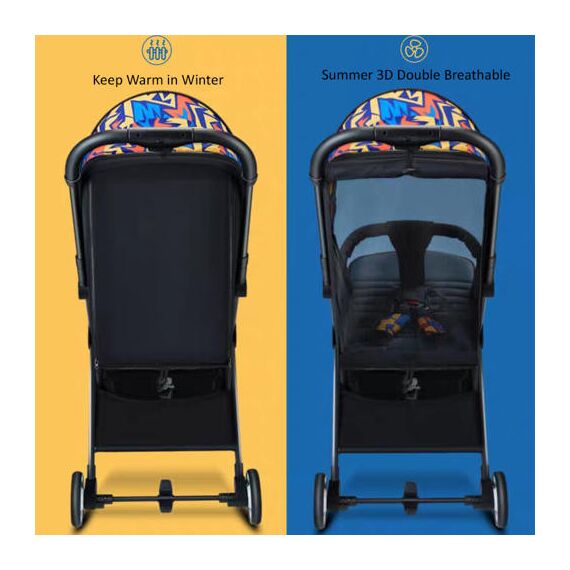 Teknum Travel Lite Stroller Sld Cabin Fold 0–4 Years Up To 22Kg, Color: Multicolor, 11 image