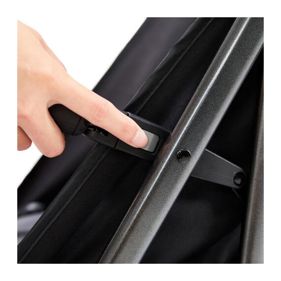 Teknum Yoga Lite Stroller Cabin Fold 6–36 Months Up To 15Kg, Color: Black, 11 image