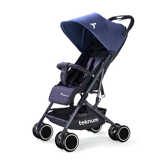 Teknum Yoga Lite Stroller Cabin Fold 6–36 Months Up To 15Kg, Color: Blue