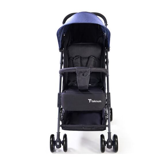 Teknum Yoga Lite Stroller Cabin Fold 6–36 Months Up To 15Kg, Color: Blue, 4 image