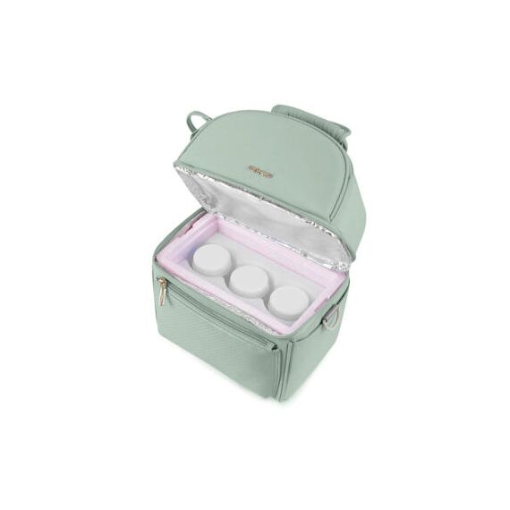 Sunveno Breastmilk Cooler Bag With Detachable Insulation Box Set, Color: Green, 7 image
