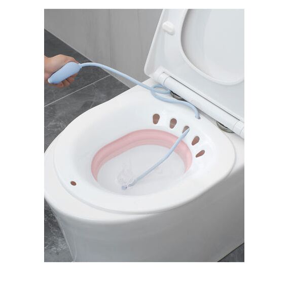 Sunveno Postpartum Sitz Bath For Perineal Care, Color: pink, 3 image