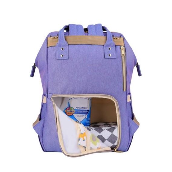 Sunveno Diaper Bag, Color: Blue Purple, 5 image