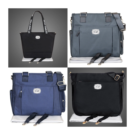 Teknum 3In1 Pram Stroller And Little Story Mamma Diaper Bag Bundle 6-36 Months, 6 image