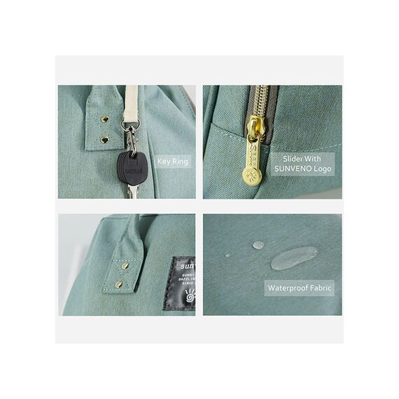 Teknum Feather Lite Traveler A1 Baby Stroller Combo With Sunveno Diaper Bag And Hooks 0-4 Years, 13 image