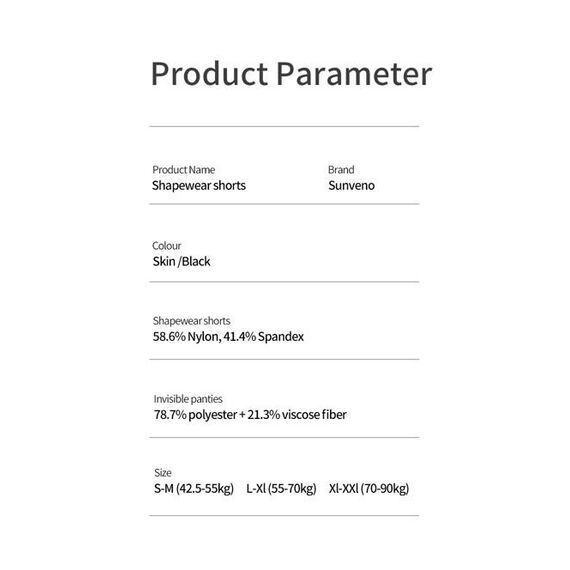 Sunveno 5D Shapewear Panty, Color: Black, Maternity Size: XXL/XXXL, 9 image