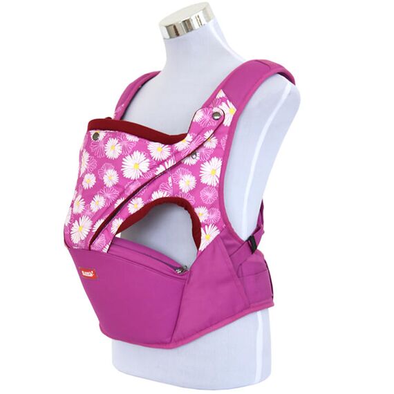 Sunveno Baby Carrier With Anti-Slip Hip Seat 6-36 Months, Color: Purple, 4 image