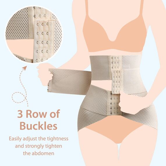 Sunveno Belly Shaper And Hip Definition Band, Color: Beige, Maternity Size: XXL, 4 image