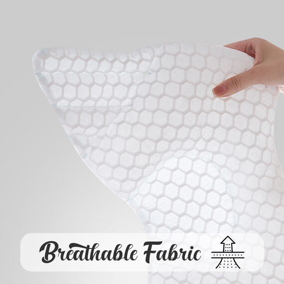 Sunveno Infant Head Shaper Wings Pillow, Color: pink, 6 image