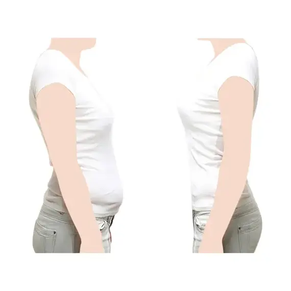 Sunveno Breathable Postpartum Abdominal Belt, Color: Blue, Maternity Size: L, 5 image