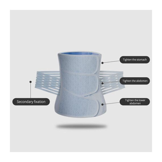 Sunveno Breathable Postpartum Abdominal Belt, Color: Blue, Maternity Size: L, 13 image