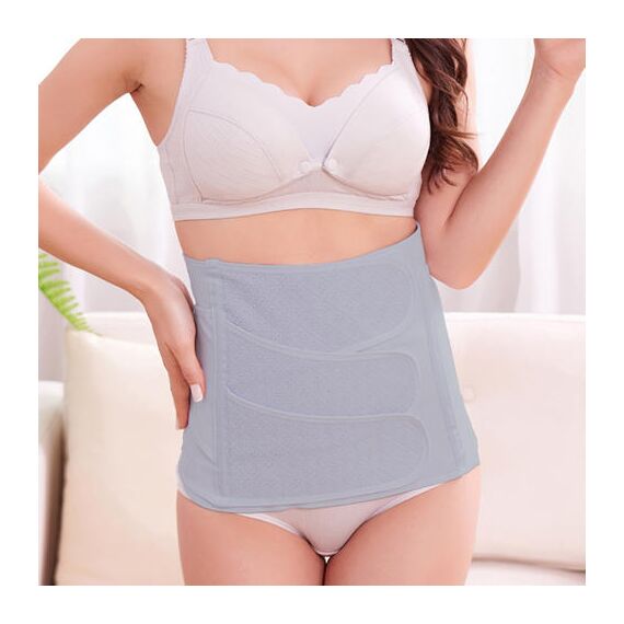 Sunveno Breathable Postpartum Abdominal Belt, Color: Blue, Maternity Size: L, 14 image