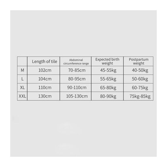 Sunveno Breathable Postpartum Abdominal Belt, Color: Blue, Maternity Size: L, 20 image