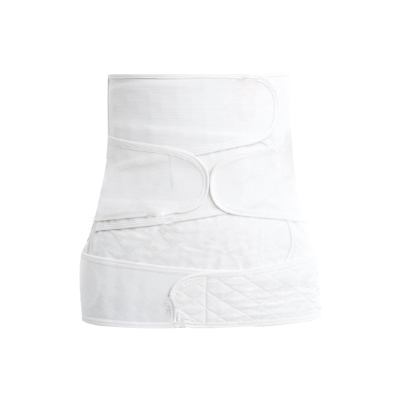 Sunveno Breathable Postpartum Abdominal Belt, Color: White, Maternity Size: M, 2 image