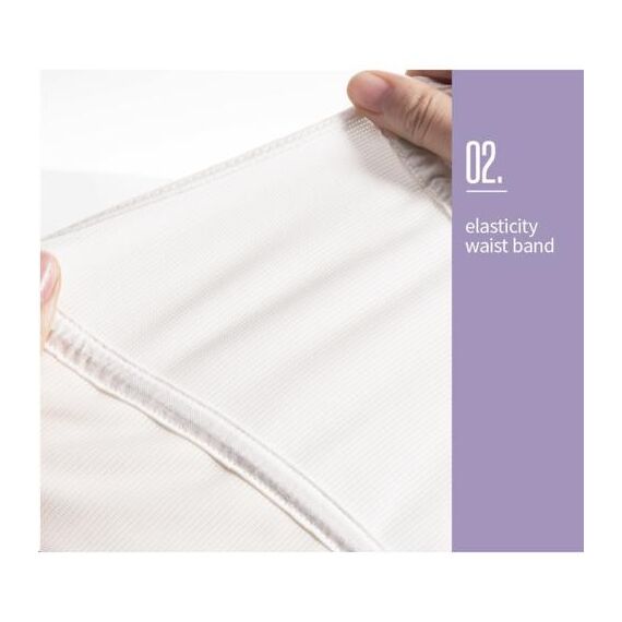 Sunveno Breathable Postpartum Abdominal Belt, Color: White, Maternity Size: M, 18 image