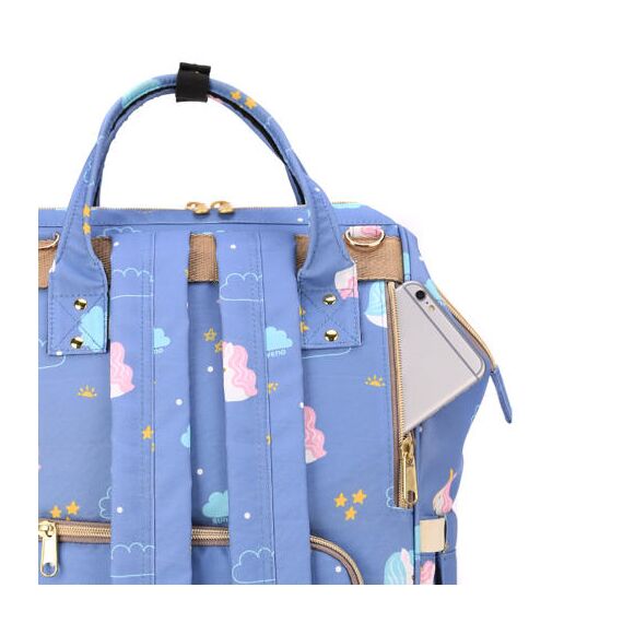 Sunveno Diaper Bag, Color: Black, 6 image