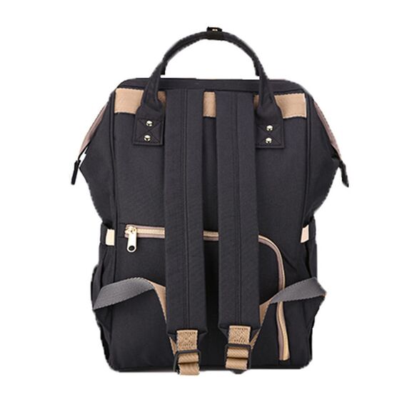 Sunveno Diaper Bag With Usb Port, Color: Black, 3 image