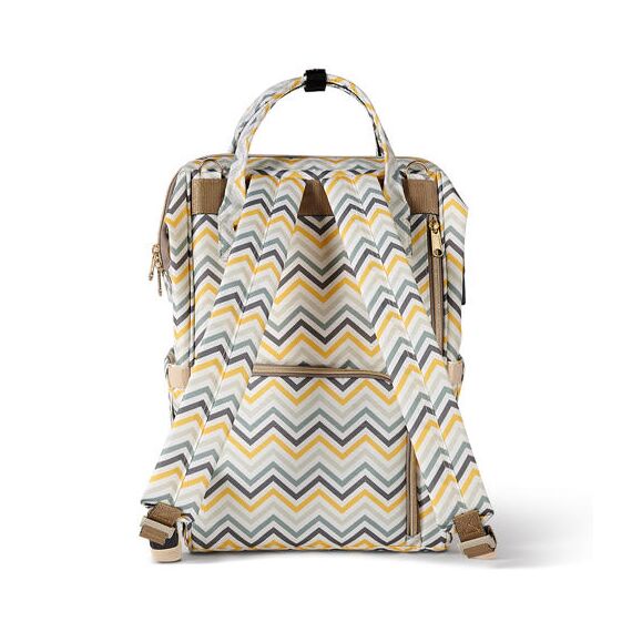 Sunveno Diaper Bag, Color: Yellow Wave, 5 image