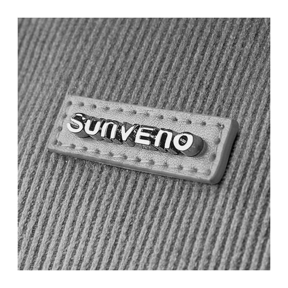 Sunveno Corduroy Diaper Bag With Usb Port, Color: Grey, 13 image